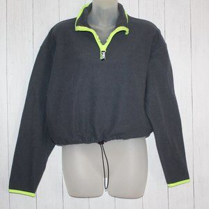 PINK Victoria's Secret Cropped Fleece Adult Med Ho